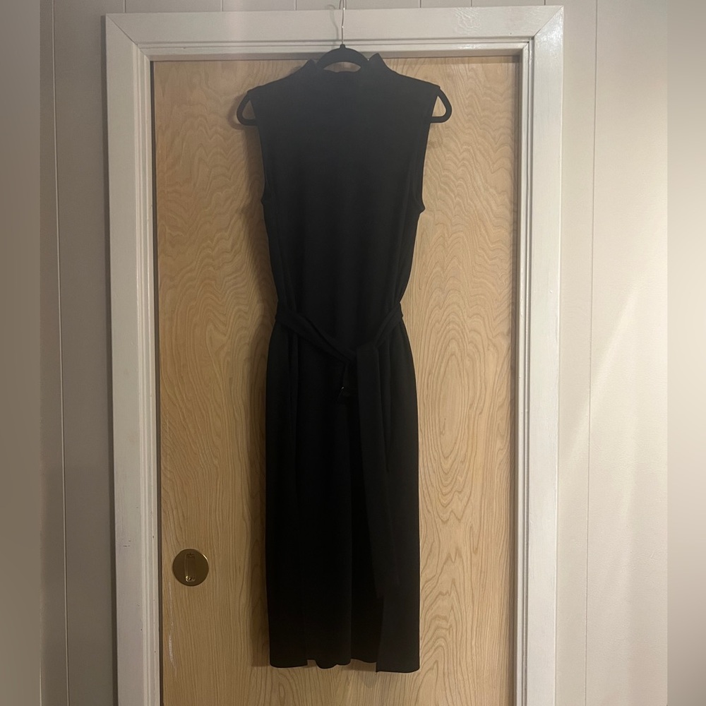 Prologue Mock Neck Midi Dress